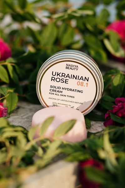 Твердий крем для рук з олією макадамії та маслом Ши 1014 фото
