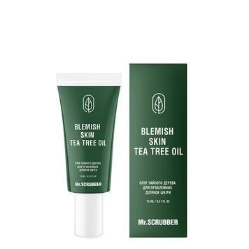 Олія чайного дерева для проблемних ділянок шкіри Blemish Skin Tea Tree Oil Mr.SCRUBBER 0429 фото