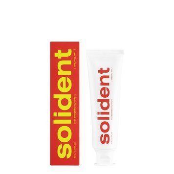 Щоденна відбілювальна зубна паста Solident Pineapple mint / ананас-м'ята, 90 g 1672 фото