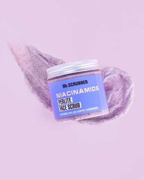 Перлітовий скраб для обличчя з ніацинамідом Niacinamide Perlite Face Scrub Mr.SCRUBBER 0720 фото