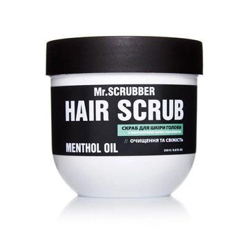 Скраб для шкіри голови і волосся Hair Scrub Menthol Oil Mr.SCRUBBER SCR174 фото