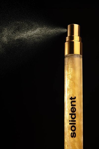 Освіжаючий спрей для порожнини рота Solident Gold-Infused Mouth Spray з колоїдним золотом 2073 фото