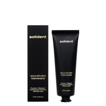 Зубна паста Solident Gold-Infused Toothpaste з колоїдним золотом 2072 фото