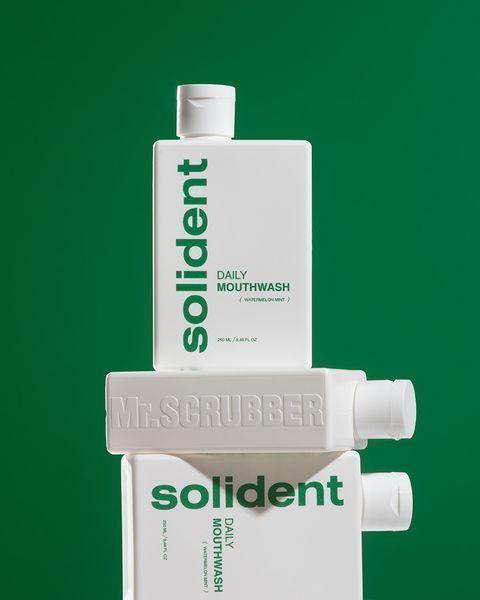 Ополіскувач для ротової порожнини Solident Watermelon mint / кавун-м'ята 1685 фото