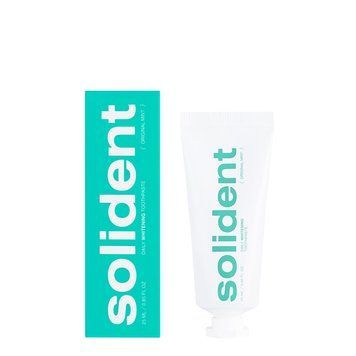 Щоденна відбілювальна зубна паста Solident Original mint / м'ята, 25 ml 1679 фото